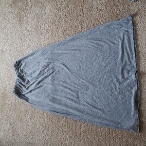 Hollister M maxi skirt grey slit